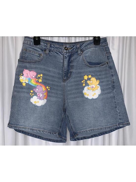 Hot Topic Denim - Hot Topic Care Bears Denim Shorts Women's Size 3